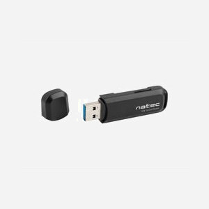 Lecteur de Carte Mémoire NATEC Scarab 2 USB 3.2 Gen 1 Type-A Noir, compatible SD/SDHC/SDXC et MicroSD, taux de transfert 5000 Mbit/s, 19x68x10mm - Miniature 5