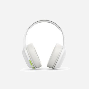 Hama Spirit Calypso II - Casque Arceau Bluetooth 5.3 Vert/Gris/Blanc - Fréquence 20-20000Hz, Portée 10m, Autonomie 60h, Microphone intégré.