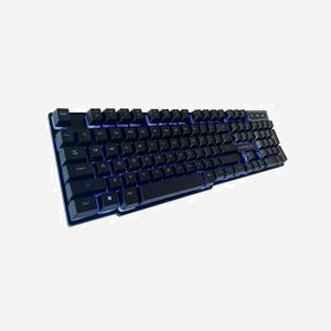 Rebeltec SHERMAN Kit Gaming USB QWERTY Anglais (Clavier 104 touches, Souris 2400 DPI, Casque) + Tapis de Souris, Rétroéclairage, Noir - Miniature 3