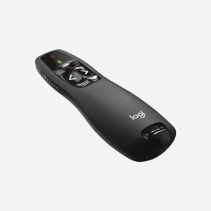 Logitech R400 Télécommande de Présentation Sans Fil 2.4 GHz RF, Portée 15m, Pointeur Laser Rouge, Mini Récepteur USB, Alimentation 2x AAA, Noir - Miniature 5
