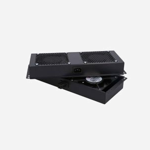 Extralink EX.8673 : Ventilateur 4x pour Armoire Rack 0U, Métal Noir, Hot-Swap, Câble EU 2m, Dimensions 50x350x320mm - Miniature 4