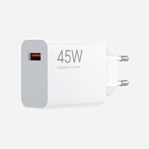 Xiaomi Chargeur Secteur 45W BHR07SLEU Blanc - USB-A 3.2 Gen 1, Power Delivery, 5-11V, 4.1A, Entrée 100-240V, 72.5x46.8x28mm - Smartphone/Tablette - Miniature 3