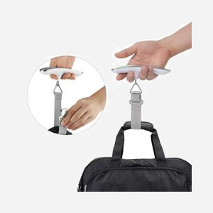Techly I-HT-WL04 Pèse-Bagage Électronique 50kg Argent - Écran LCD, Batterie CR2032, 148x54x30mm, Collier, CE/WEEE - Miniature 4