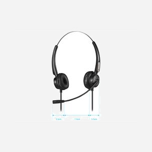 Sandberg USB Office Headset Pro Stereo - Casque binaural filaire USB Type-A, fréquence 20-20000Hz, micro unidirectionnel, câble 2.1m, compatible Windows/macOS - Miniature 3