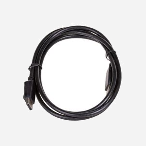 Câble Akyga AK-AV-10 DisplayPort Mâle/Mâle 1.8m Noir, résolution 1920x1080 à 60Hz, contacts plaqués Or, gaine PVC, diamètre 7mm - Miniature 2