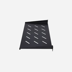 Extralink EX.8659 Étagère Rack 1U 250mm, Métal Noir 19", Montage Inclus, Ventilation Optimale pour Armoire Serveur - Miniature 2