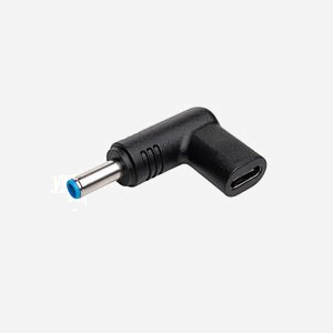 Akyga AK-ND-C09 Adaptateur USB-C vers 4.5x3.0mm, Femelle USB-C / Mâle 4.5x3.0mm, Sortie 18.5-20V 5000mA, Noir, Alimentation USB - Miniature 3