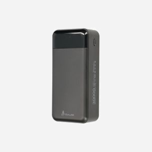 Extralink EPB-124 Power Bank 30000mAh 22.5W Fast Charge Noir, 4x USB-A + USB-C/Micro-USB, Li-Po, Écran, Lampe LED, ABS/PC 147x69x43.5mm - Miniature 1