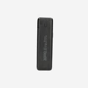Extralink EPB-124 Power Bank 30000mAh 22.5W Fast Charge Noir, 4x USB-A + USB-C/Micro-USB, Li-Po, Écran, Lampe LED, ABS/PC 147x69x43.5mm - Miniature 4