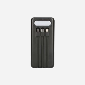 Extralink EPB-124 Power Bank 30000mAh 22.5W Fast Charge Noir, 4x USB-A + USB-C/Micro-USB, Li-Po, Écran, Lampe LED, ABS/PC 147x69x43.5mm - Miniature 5