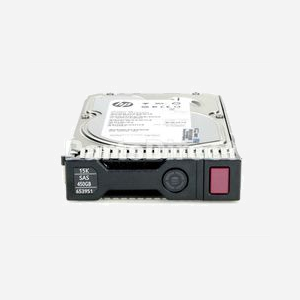 HPE 653951-001 HDD 450Go 15000 tr/min 3.5" SAS pour Serveur/Station de travail, Alimentation 5/12V - Disque Dur Interne - Miniature 1