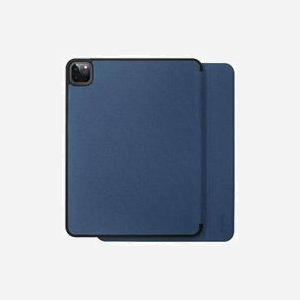 Crong FlexFolio Bleu pour iPad Pro 11" (2022/2021), iPad Air 11" M2 (2024), iPad Air 10.9" (5th/4th gen.) - Folio 27.9cm (11"), Fermeture magnétique, Protection Poussière/Rayures/Chocs, Fonction Marche/Veille Auto - Miniature 3