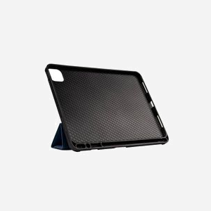Crong FlexFolio Bleu pour iPad Pro 11" (2022/2021), iPad Air 11" M2 (2024), iPad Air 10.9" (5th/4th gen.) - Folio 27.9cm (11"), Fermeture magnétique, Protection Poussière/Rayures/Chocs, Fonction Marche/Veille Auto - Miniature 5