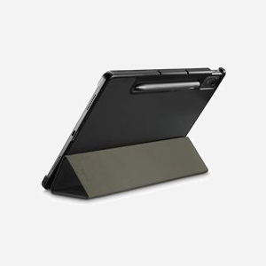 Hama Folio Noir pour Lenovo Tab P12 12.7" (32.3 cm) Polyuréthane, Fonction Marche/Veille Automatique, Résistant Poussière/Rayures, 230g - Miniature 2