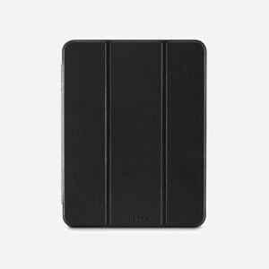 Hama Extreme Protect Folio 33cm (13") Noir/Transparent pour iPad Air 13" (2024), Résistant aux Chocs, Fonction Marche/Veille Automatique, 2 Positions