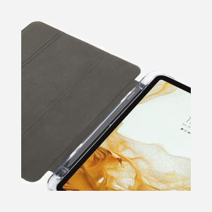 Hama 00222005 Étui Folio pour Samsung Galaxy Tab S9 FE 10.9" (27.7cm) Noir/Transparent, Polyuréthane, 2 Positions, Fermeture Volet, Fonction Marche/Veille - Miniature 4
