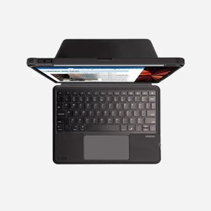 SBS TABOOKPRO11KBOARD Clavier QWERTY Italien Bluetooth Noir avec étui support intégré pour tablette 11", Pavé tactile, Autonomie 44h, Portée 10m - Miniature 3