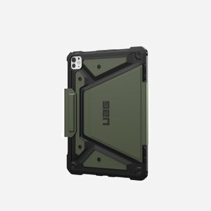 Urban Armor Gear Metropolis SE Folio Olive pour iPad Pro 11" (5th Gen, 2024, M2) A2836/A2837/A3006 - Protection Chocs, Chutes, Rayures - 27.9cm (11") - Miniature 2