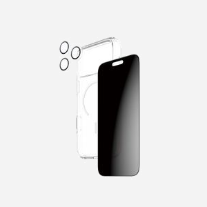 PanzerGlass Protection d'écran iPhone 17 Pro Max, Verre Trempé, Privacy Filter, Résistant Rayures/Chocs, Dimensions 159.3x73.8x0.74mm, Kit d'application inclus - Miniature 5