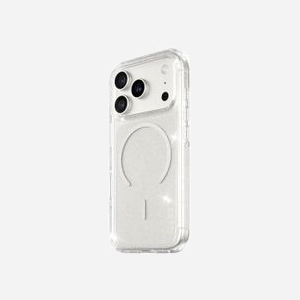PanzerGlass CARE Flagship Case Urban Explorer Star Lit White MagSafe iPhone 17 Pro - Housse de protection transparente résistante aux chocs et rayures, 78x16x155mm