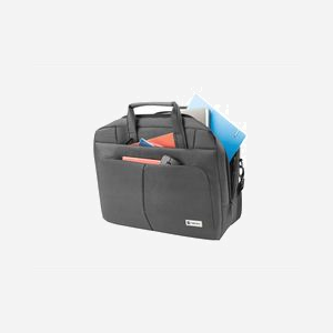 NATEC Gazelle NTO-0812 Malette 15.6" Gris Polyester, 3 Compartiments, Poche Frontale, Sangle Épaule, 430x320x90mm, Compartiment PC 395x275x45mm, 950g - Miniature 4
