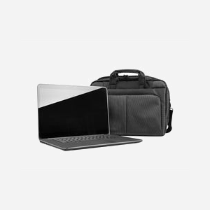NATEC Gazelle NTO-0809 Malette 15.6" Nylon Noir - Compartiment 390x280x80mm, Résistance Poussière/Rayures, Sangle, 900g - Miniature 2