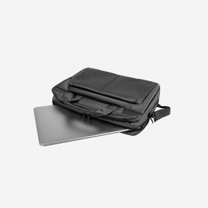 NATEC Gazelle NTO-0809 Malette 15.6" Nylon Noir - Compartiment 390x280x80mm, Résistance Poussière/Rayures, Sangle, 900g - Miniature 3