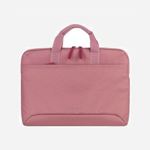 Tucano Smilza BSM1314-PK Sac Messenger 15" Polyester Recyclé Rose, Compatible Laptop 14"/MacBook 15", 370x270x35mm, Protection Chocs - Miniature 1