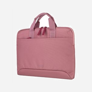 Tucano Smilza BSM1314-PK Sac Messenger 15" Polyester Recyclé Rose, Compatible Laptop 14"/MacBook 15", 370x270x35mm, Protection Chocs - Miniature 2