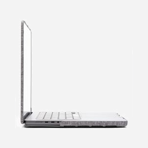 ZAGG Coque Robuste Gris pour MacBook Pro 16" (M3/M2/M1) 40.6cm Protection Rayures et Déchirures, Compatibilité Apple, Type Boîtier Monochromatique - Miniature 3