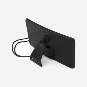 Antenne TV Intérieure Hama Fabric Design 470-690MHz DVB-T/T2, Filtre LTE/GSM, Câble 2m, Alimentation USB, Dimensions 230x130x30mm, Noir/Gris - Miniature 3