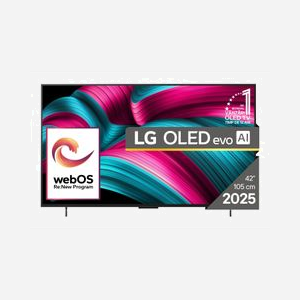 LG OLED evo AI OLED42C51LA TV 42" 4K Ultra HD (3840x2160) 120Hz Smart TV WebOS Wi-Fi/Ethernet/Bluetooth, Tuner DVB-T2/C/S2, HDMI 2.1, NVIDIA G-SYNC/FreeSync - Miniature 1