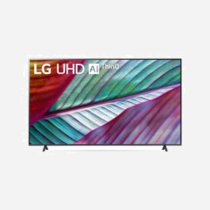 LG TV UHD 43" 43UR78006LK LCD 4K Ultra HD HDR10 Pro WebOS 23, 3840x2160, 60Hz, Wifi, Bluetooth, Ethernet, VESA 200x200, HDMI, USB, Noir