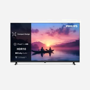 Philips 32PHS6000/12 TV LED 32" HD (1366x768) 60Hz DVB-T2/C/S2 Wifi Noir Smart TV Titan OS HDR10 HLG Audio Dolby Digital