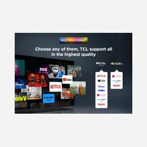 TCL 43V6C TV LED 43" (109cm) 4K Ultra HD DLED Smart TV Google TV 12, 3840x2160, 60Hz, HDR10/Dolby Vision, WiFi, DVB-T2/C/S2, Métallique - Miniature 4