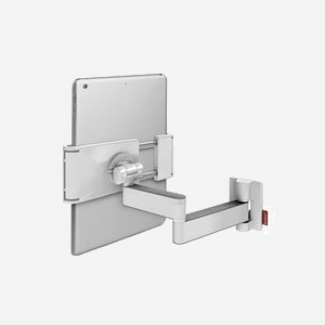 Barkan Mounting Systems T54 Support Actif Tablette/UMPC Blanc 7-12" (17.8-30.5cm) Clamp, Inclinaison -20°/+90°, Rotation/Pivot 360°