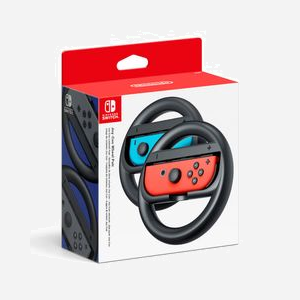 Nintendo 2511166 - Paire d'accessoires de manette pour Nintendo Switch, couleur noire, dimensions emballage 137x65x162mm, poids net 76g, 2 pièces.