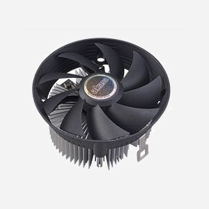Akasa Turing FX Refroidisseur d'air CPU 12cm Noir, 500-1800tr/min, 32.5 sone, 51.3 m³/h, Roulement Hydraulique, Socket AM3+/AM4, AMD Ryzen 7