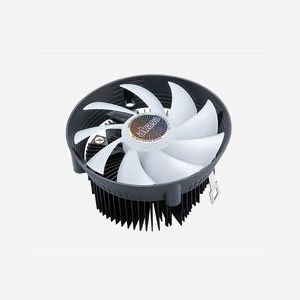 Akasa Vegas Chroma AM Refroidisseur CPU 120mm (500-1800 tr/min) Socket AM3+/AM4, TDP 95W, PWM, LED Multi, 120x120x63mm, Noir/Blanc - Miniature 2