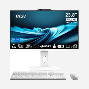MSI Pro AP242P 14M-859EU All-in-One - Écran 23.8" FHD IPS, Intel Core i7-14700, 16GB DDR5 5600MHz, SSD 1TB NVMe PCIe 3.0, Intel UHD Graphics 770, Windows 11 Pro, Wi-Fi 6E - Miniature 4