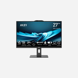 MSI Pro AP272P 14M-495EU All-in-One 27" FHD IPS Intel Core i7-14700 16GB DDR5 1To SSD Intel UHD Graphics 770 Windows 11 Pro Wi-Fi 6E Noir