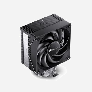 Jonsbo CR-1000 EVO Refroidisseur d'air CPU 120mm (600-1500 tr/min) pour Socket LGA 1200/1700, AM4/AM5, TDP 220W, 4 caloducs, ventilateur 4-Pin PWM.