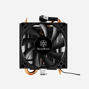 Silverstone Krypton KR01 Refroidisseur CPU 8cm, 800-3000 tr/min, Socket AM2/AM3/AM4/FM1/FM2, 33dB, 34.33 CFM, Roulement à billes, 2 Caloducs - Miniature 2