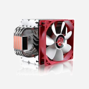 RAIJINTEK Themis Evo Refroidisseur CPU 12cm, 1000-1500 RPM, 43.8-65.68 CFM, 1-2.24 mmH2O, Socket AM2/AM3/FM1/FM2, Intel Core i3/i5/i7, Aluminium, 4 Caloducs - Miniature 3