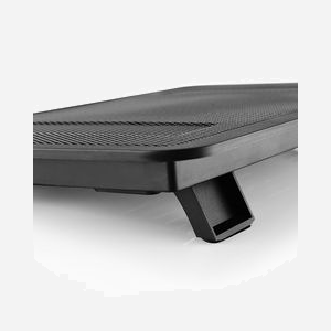 Modecom CF13 - Support Refroidisseur pour PC Portable jusqu'à 14" (35.6cm), 1 Ventilateur 140mm, 1000RPM, 47.35 CFM, 21dB, USB, Éclairage Bleu, Noir - Miniature 4