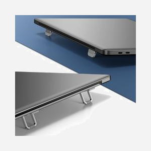Baseus LUZC000012 Support Laptop Argent pour écrans 11" à 17" (27,9cm à 43,2cm), Capacité de charge maximale 10kg - Supports de Laptop - Miniature 3