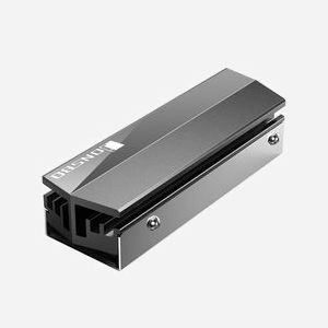 Jonsbo M.2 GREY Dissipateur Thermique pour SSD M.2 23.2 x 76.3 x 17.4mm Noir/Gris - Refroidissement Passif Disque Électronique - Miniature 5