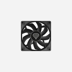 GENESIS Oxal 120 Ventilateur 120mm Noir 1300RPM 22.1dB 46.1CFM 1.05mmH2O Connecteur 3-Pin MTBF 50000h pour Boitier PC - Miniature 4