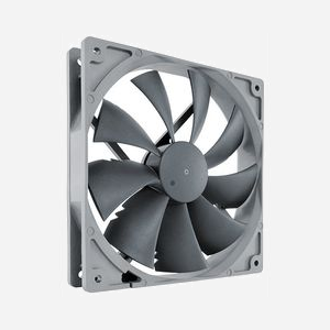 Ventilateur Noctua NF-P14s redux-1200 140mm pour boîtier PC, 1200 tr/min, 19.6 dB(A), 110.3 CFM, 1.29 mmH2O, connecteur 3-pin, 12V, noir/gris - Miniature 1