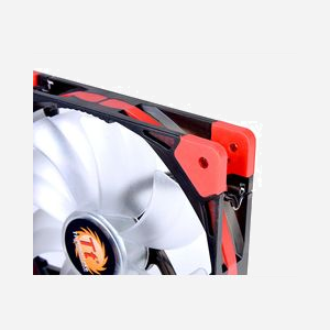 Ventilateur Thermaltake 140mm CL-F022-PL14RE-A pour Boitier PC, 1000 RPM, 21.8 dBA, 60.5 CFM, 0.87 mmH2O, LED Rouge, 12V, MTBF 40000h - Miniature 5
